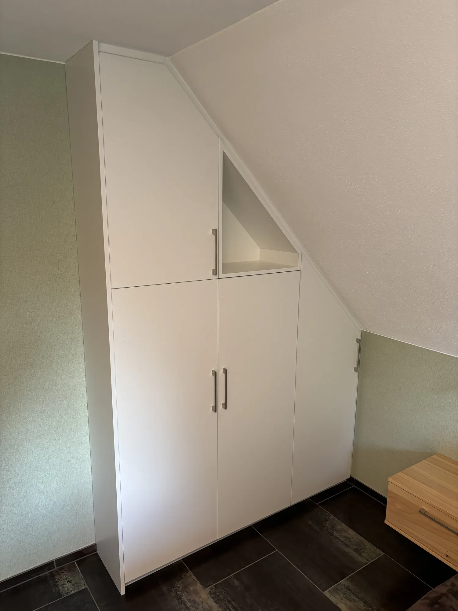 einbauschrank dachschraege dresden weiss